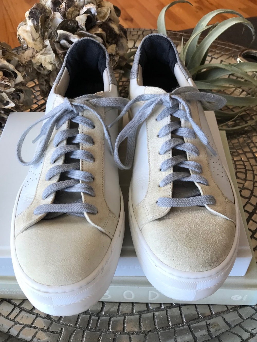 P448 ITALIAN LEATHER LUXURY SNEAKERS - Picture 4 of 16
